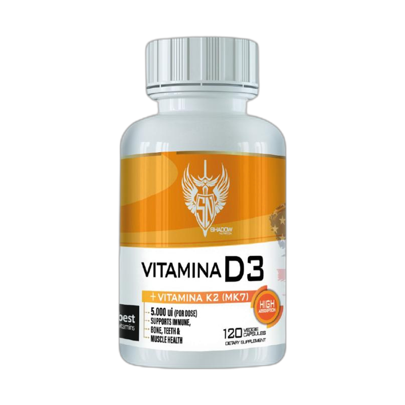 Vitamina D3 + k2 120 caps