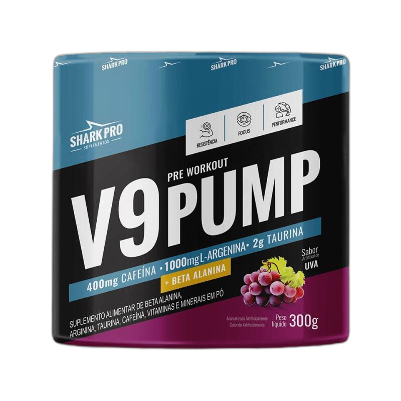 V9-Pump Pre Workout - 300g Uva