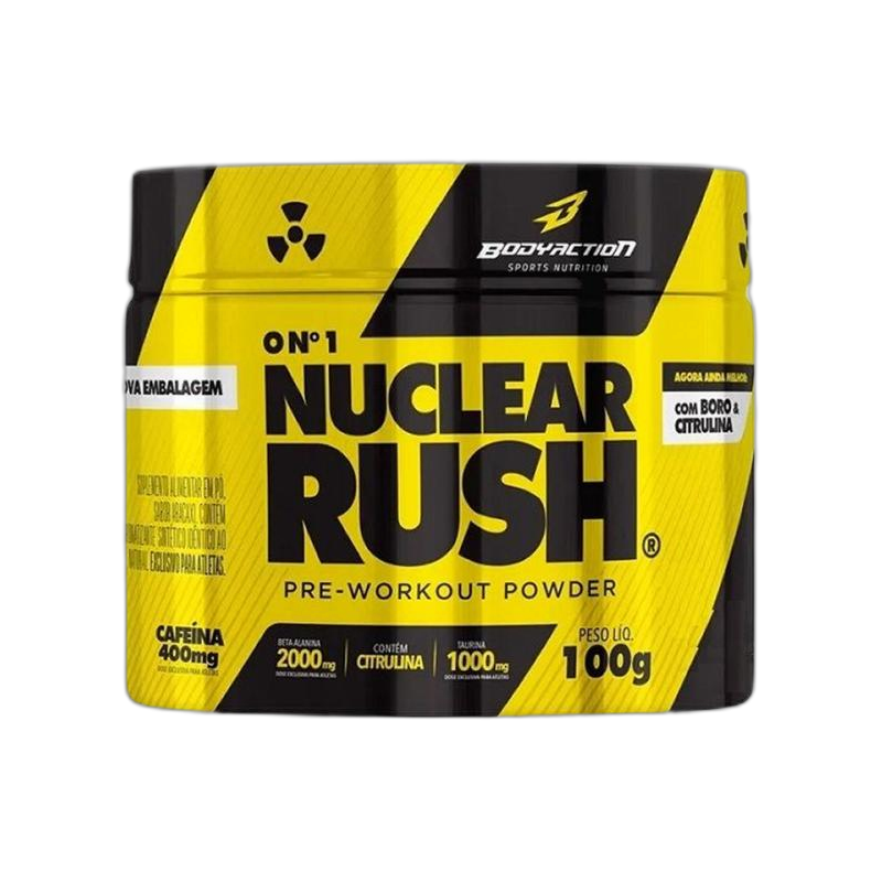 Nuclear Rush Pre Workout Powder - 100g