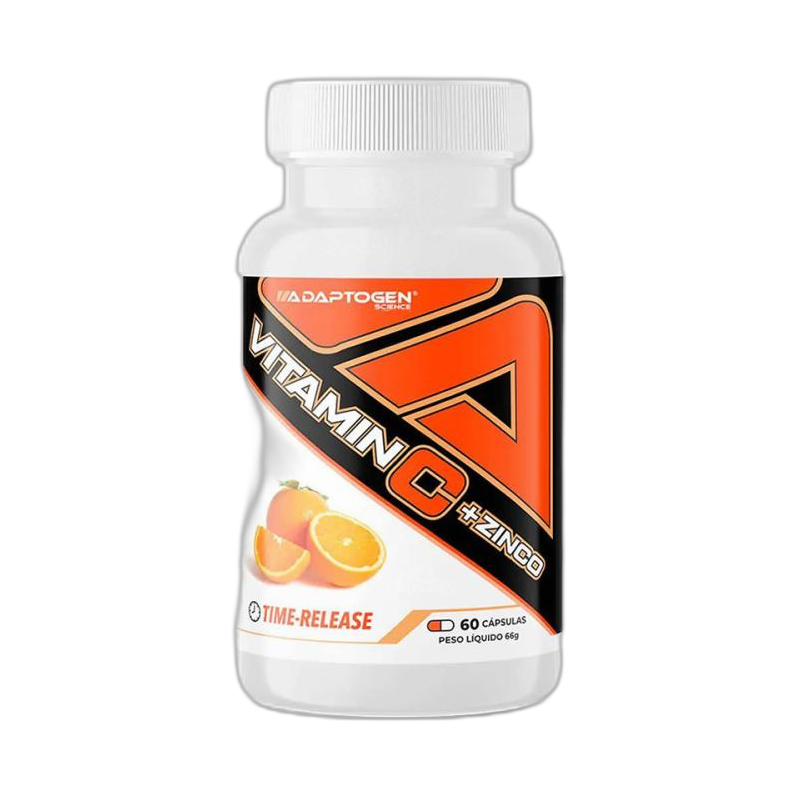 Vitamina C + Zinco - 60 Cápsulas