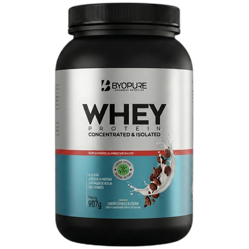 Whey Conentrated & Isolated 907g - Cookies & Cream