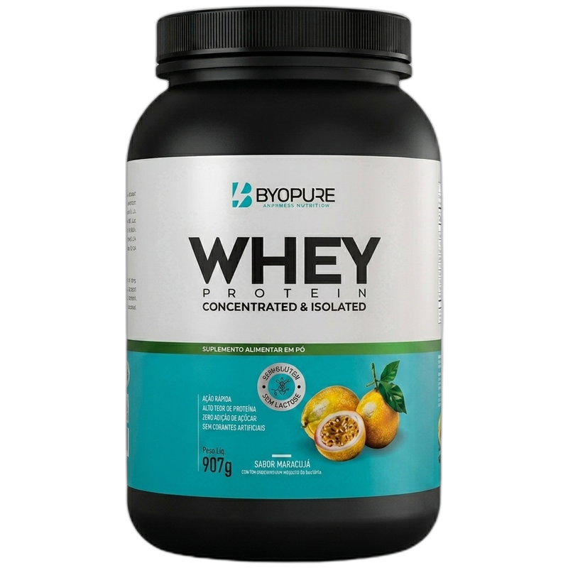 Whey Conentrated & Isolated 907g - Maracujá