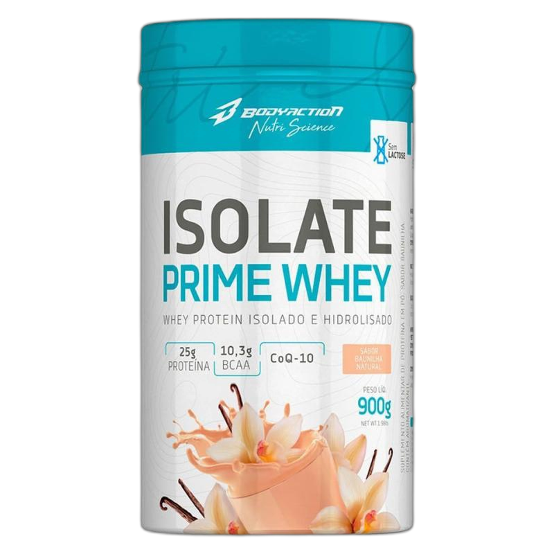 Isolate Prime Whey - 900g Baunilha Natural