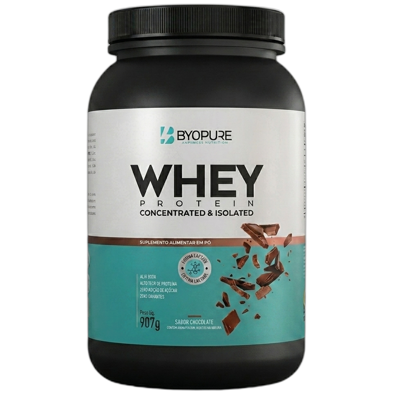 Whey  Conentrated & Isolated 907g - Chocolate