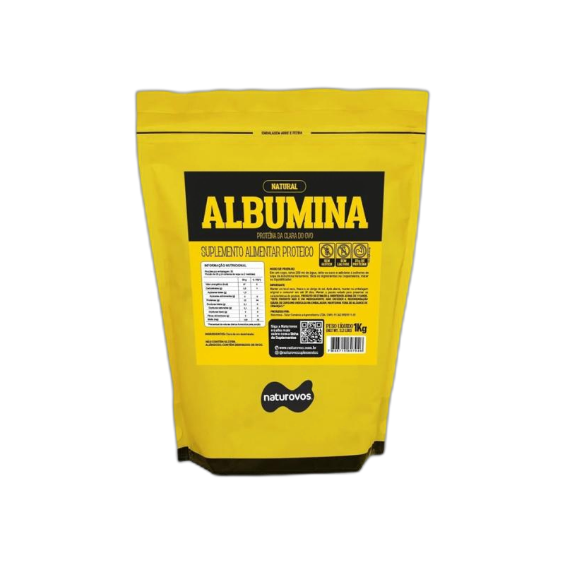 Albumina Refil - 1000g Natural