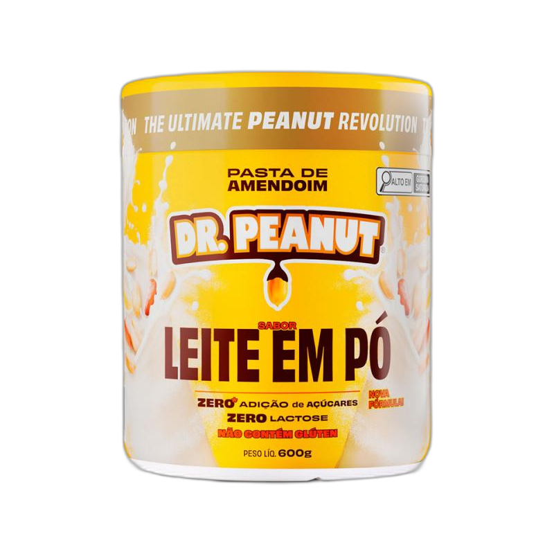 Pasta de amendoim sabor Leite em Pó
