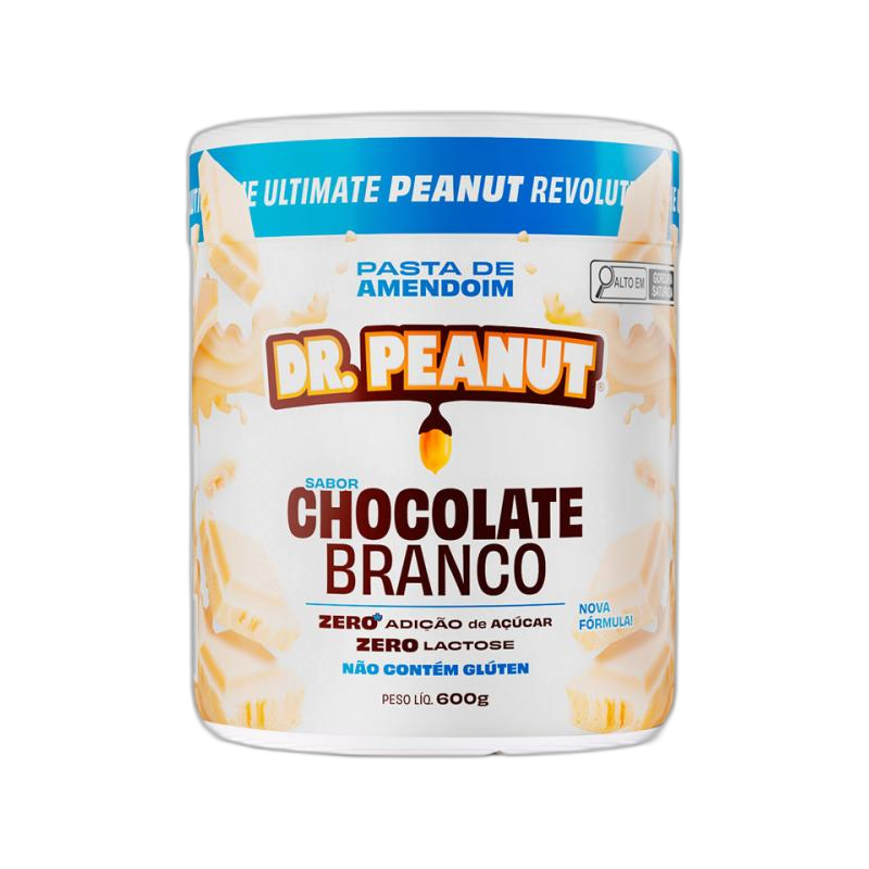 Pasta de amendoim sabor Chocolate Branco