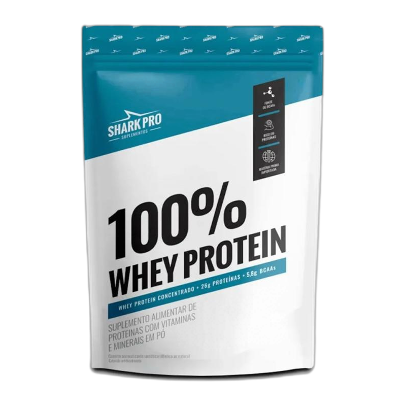 100% Whey Protein - 900g Refil Iogurte de Frutas Vermelhas