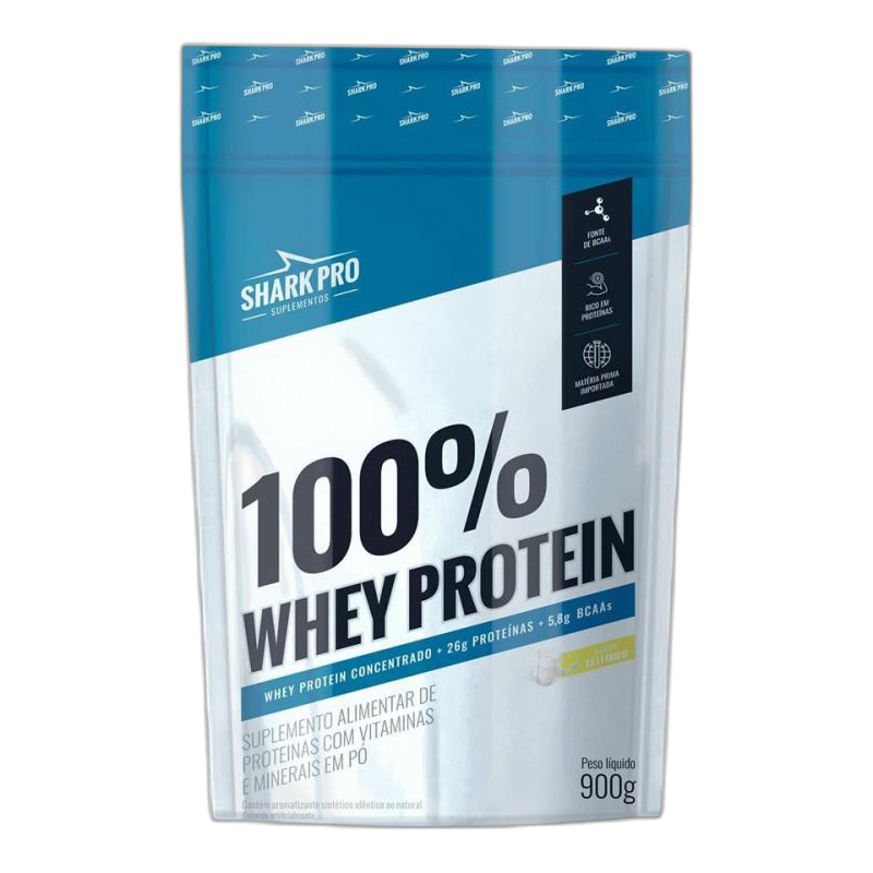 100% Whey Protein - 900g Refil Leitinho
