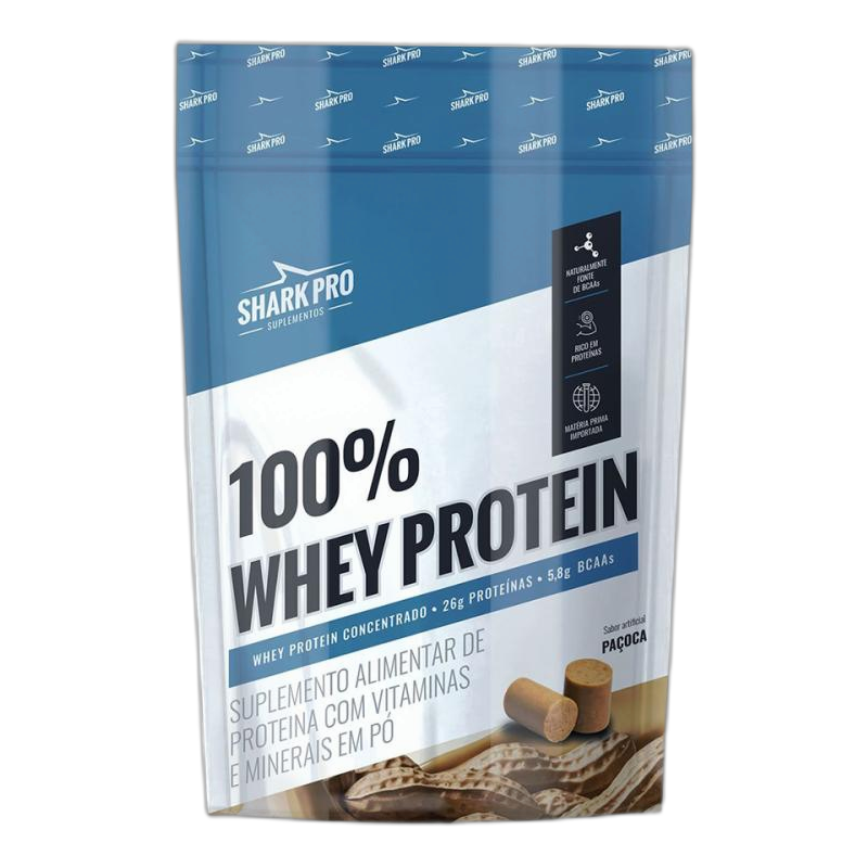 Whey Protein 100% - 900g Refil Paçoca