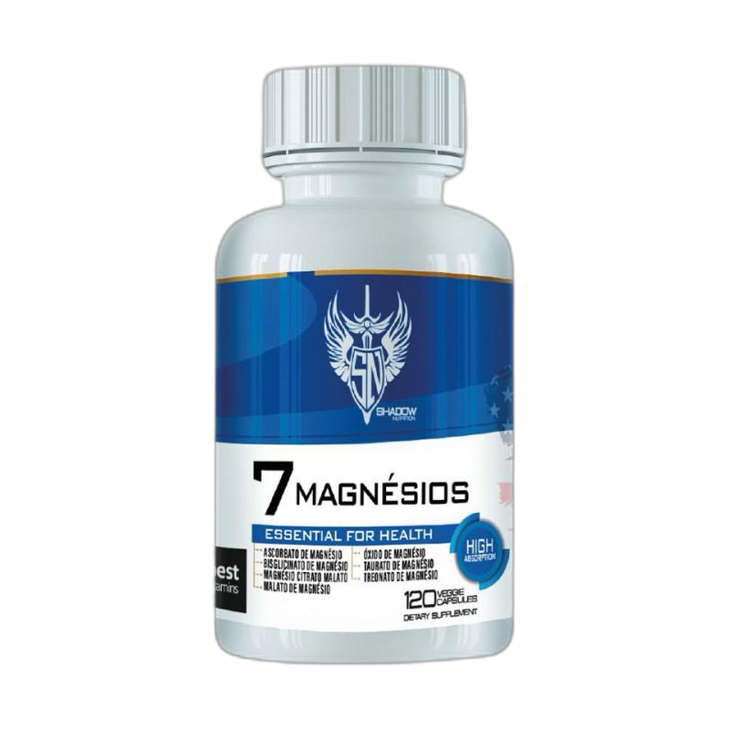 7 Magnésios 120 caps