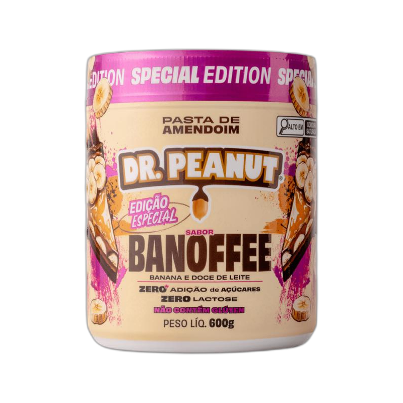 Pasta de amendoim sabor Banoffee - Uma edição especial irresistível