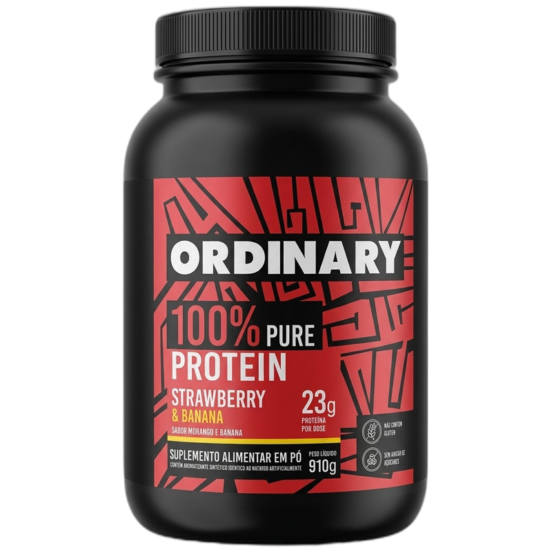 Whey Protein Concentrado 910g - Morango Banana