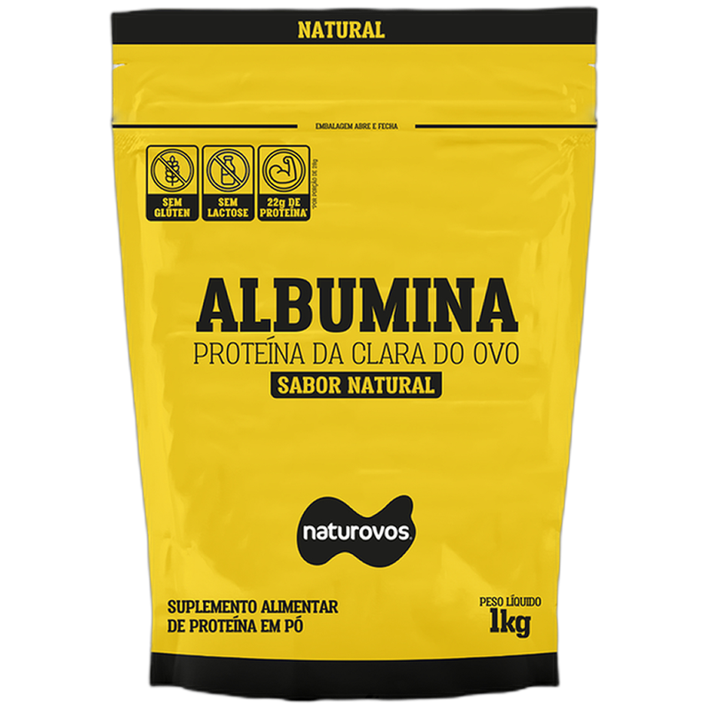 Albumina Refil - 1000g Natural